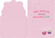 Princess Castle Cake Die-Cut Card