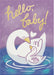 Baby Swan Foil Card