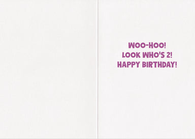 Birthday Card -Look Who's 2