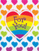 Rainbow Heart Card