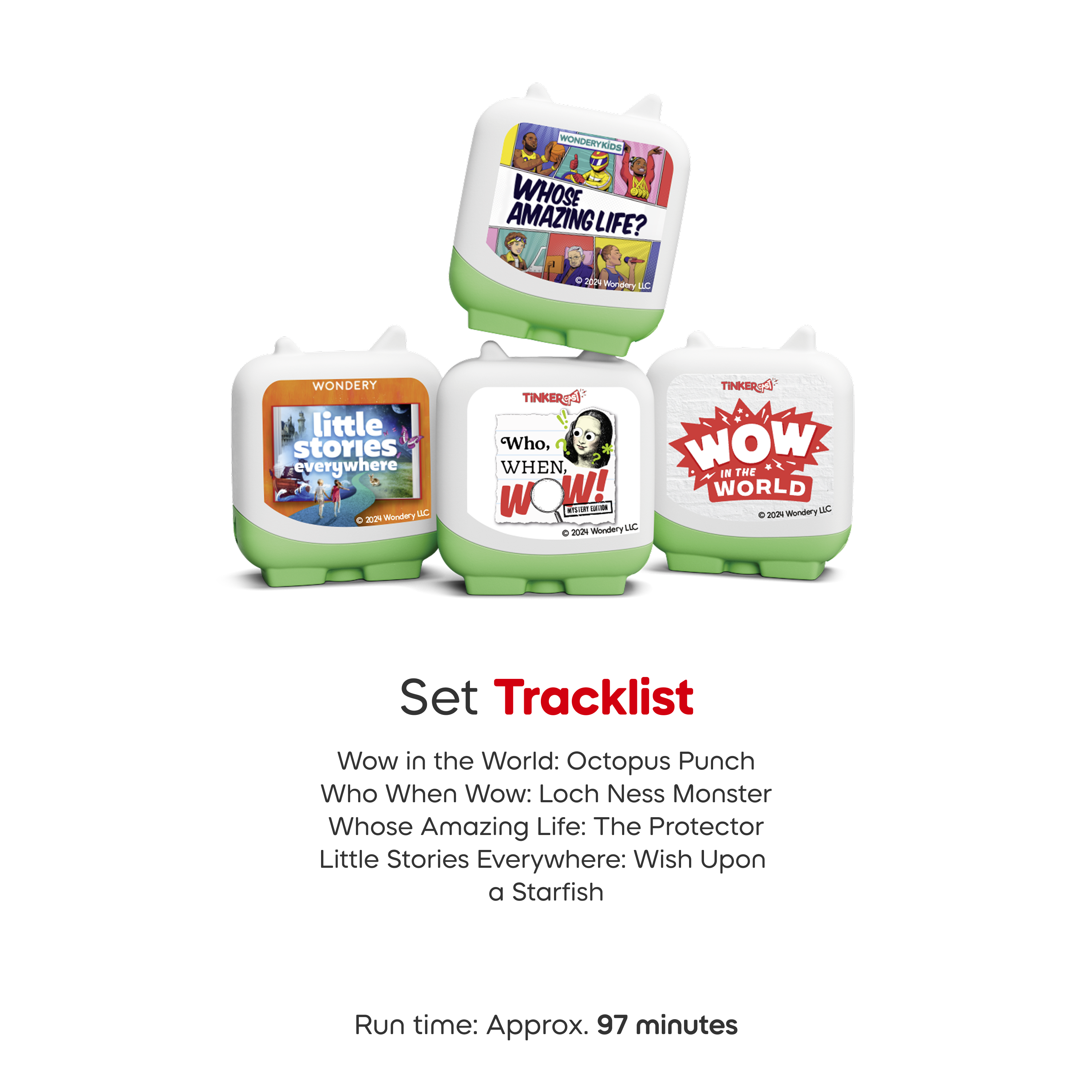 Clever Tonies Set: Wondery Kids