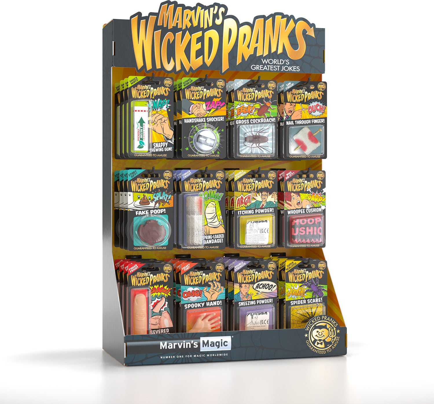 Marvin's Wicked Pranks (assorted)