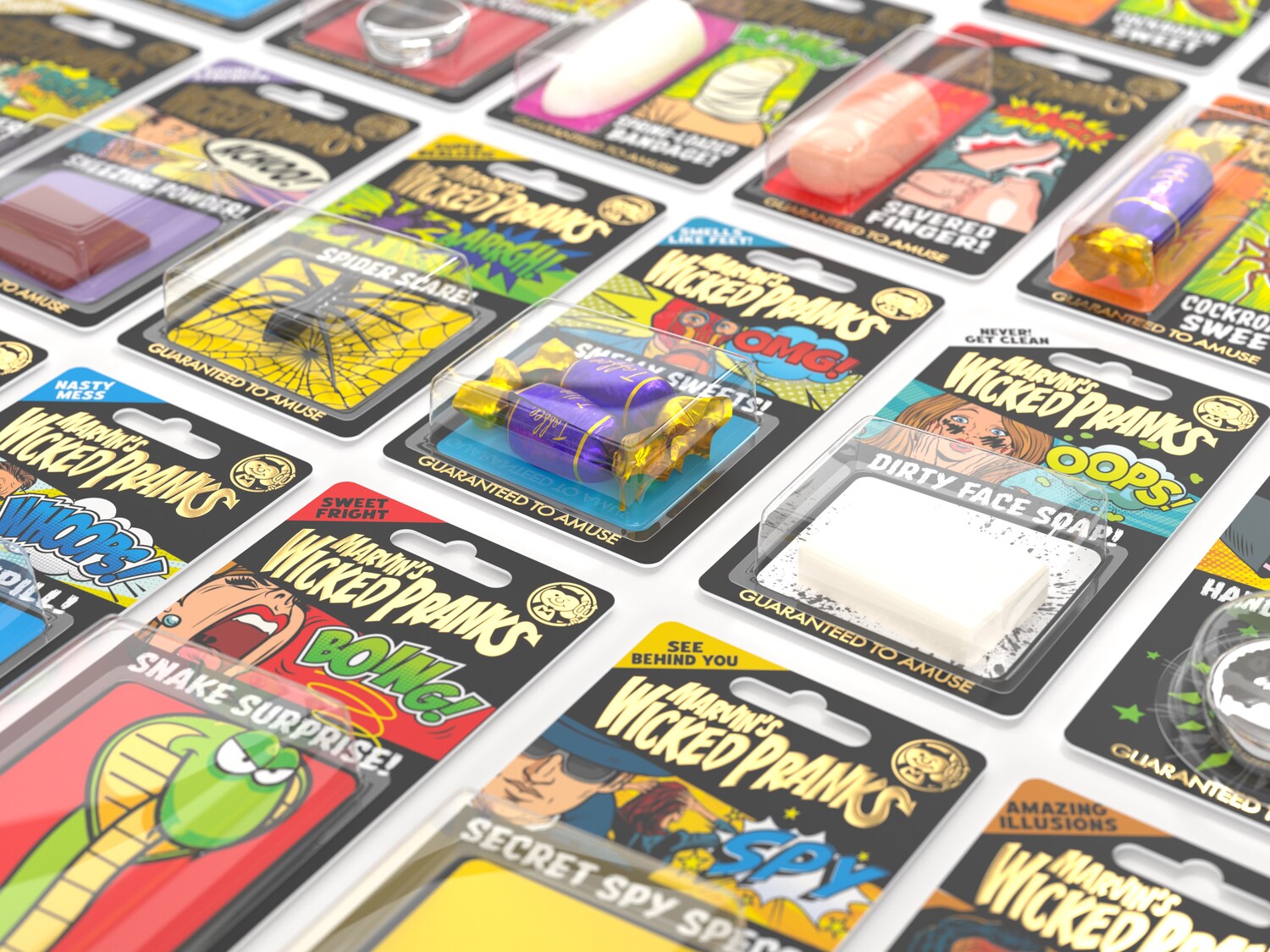 Marvin's Wicked Pranks (assorted)