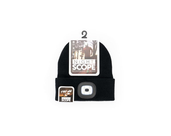 Black Night Scope Beanie