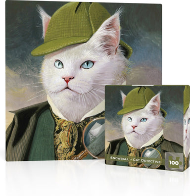 Snowball - Cat Detective Mini (100 pc)