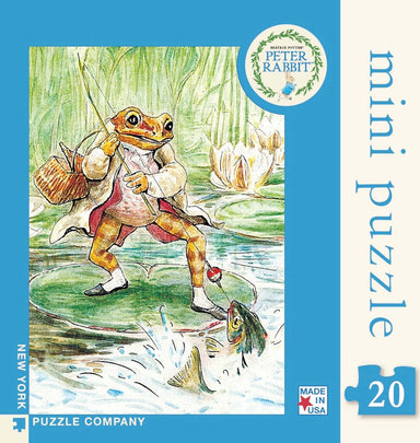 Mr. Jeremy Fisher Mini Mini Puzzle (20 Pc)