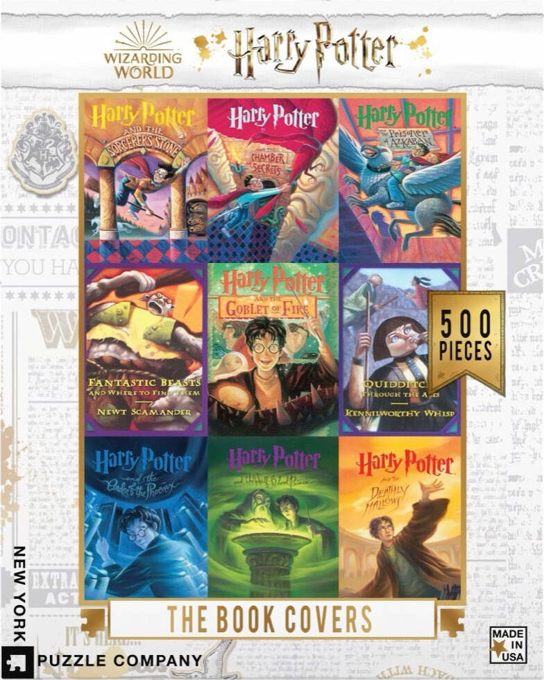 Book Cover Collage Puzzle (500 Pc)