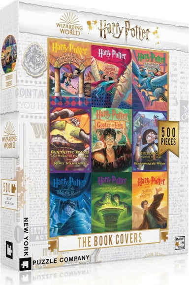 Book Cover Collage Puzzle (500 Pc)