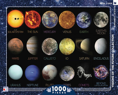The Solar System Puzzle (1000 Pc)