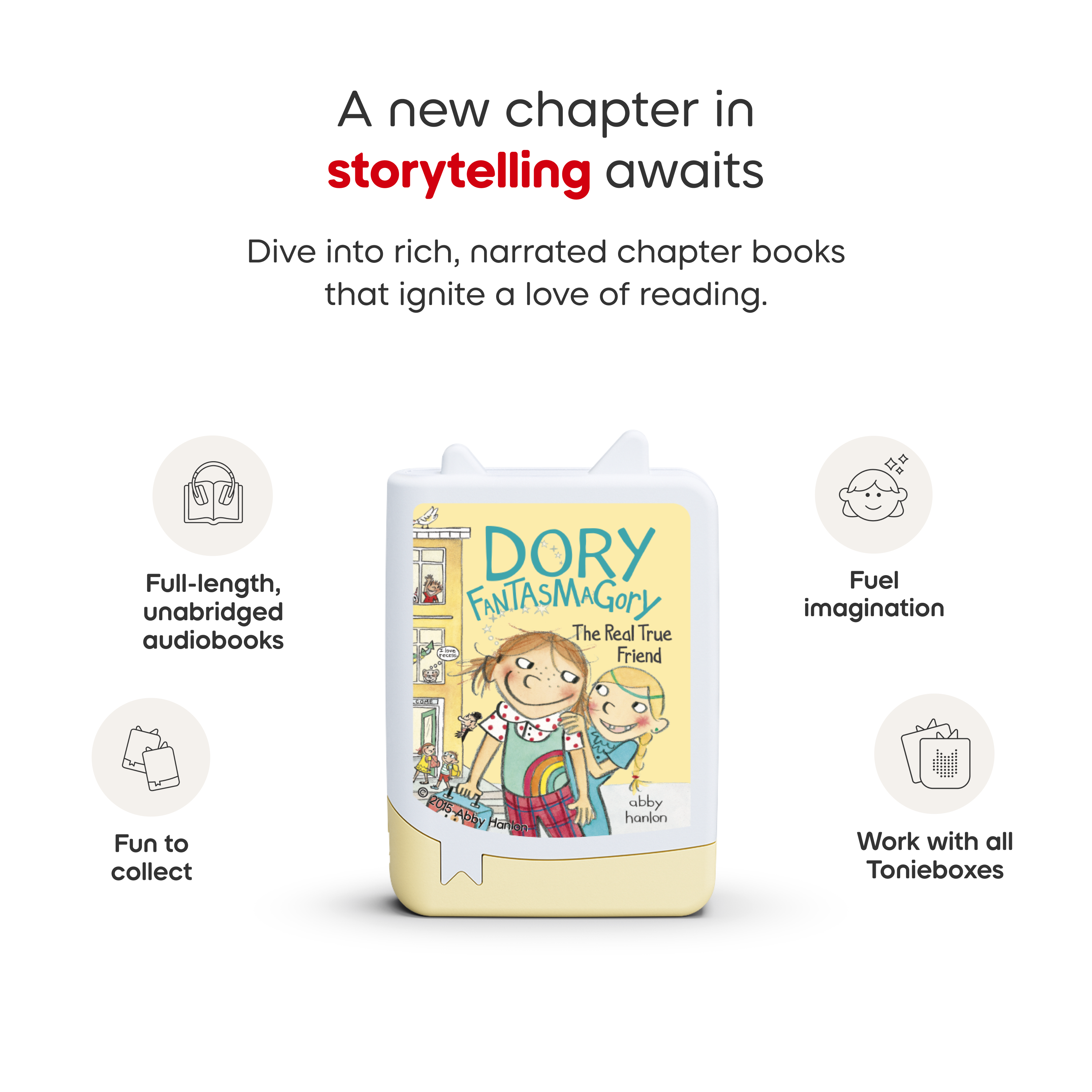 Dory Fantasmagory Audiobook Tonies - 4 Pack