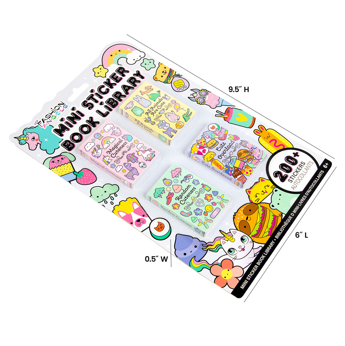 Mini Sticker Book Library