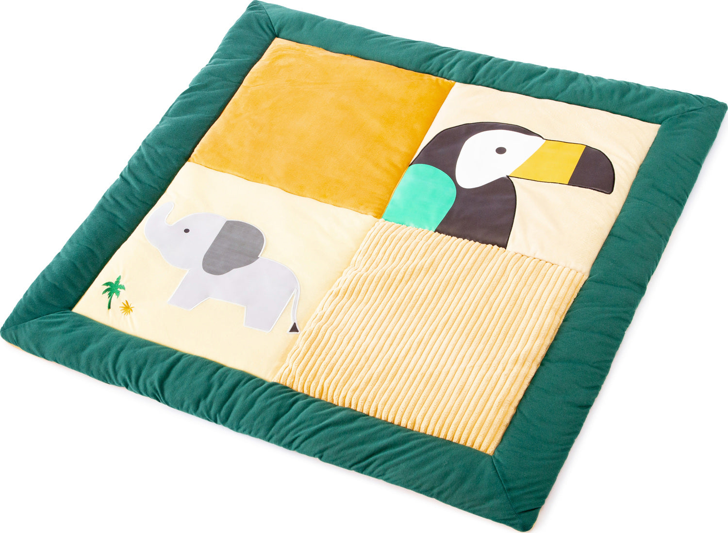 Patchwork Play Mat - Jungle