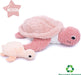 Sea Turtle Mom and Her Baby (Medium - Pink)