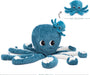 Octopus Mom and Her Baby (Blue)