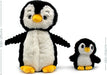 Penguin Mom and Her Baby (Black)