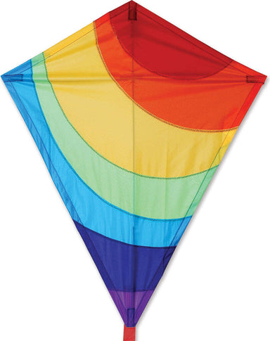 25 in. Diamond Kite - Radiant Rainbow