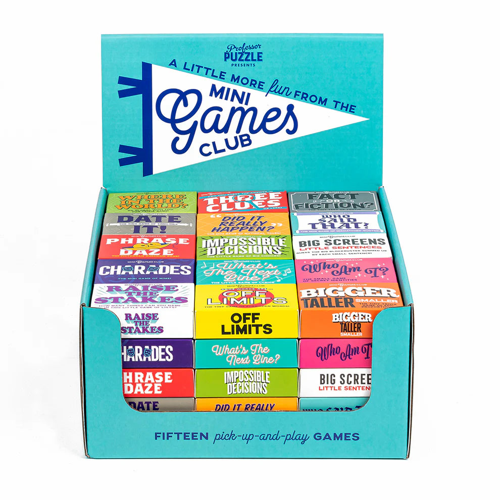 MINI GAMES CLUB ASSORTED GAMES (1 GAME)