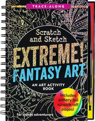 Scratch & Sketch Extreme Fantasy Art (Trace Along)