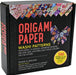 Origami Paper Washi Patterns (12 Designs, 500 Sheets)