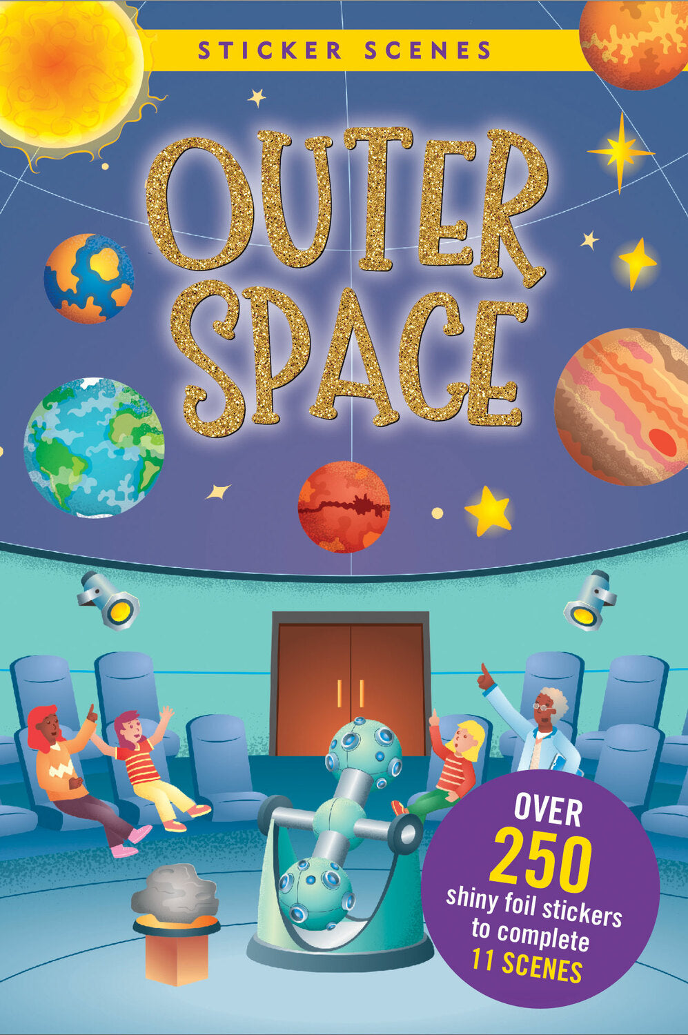 Sticker Scenes - Outer Space (Create 11 scenes using over 300 stickers!)