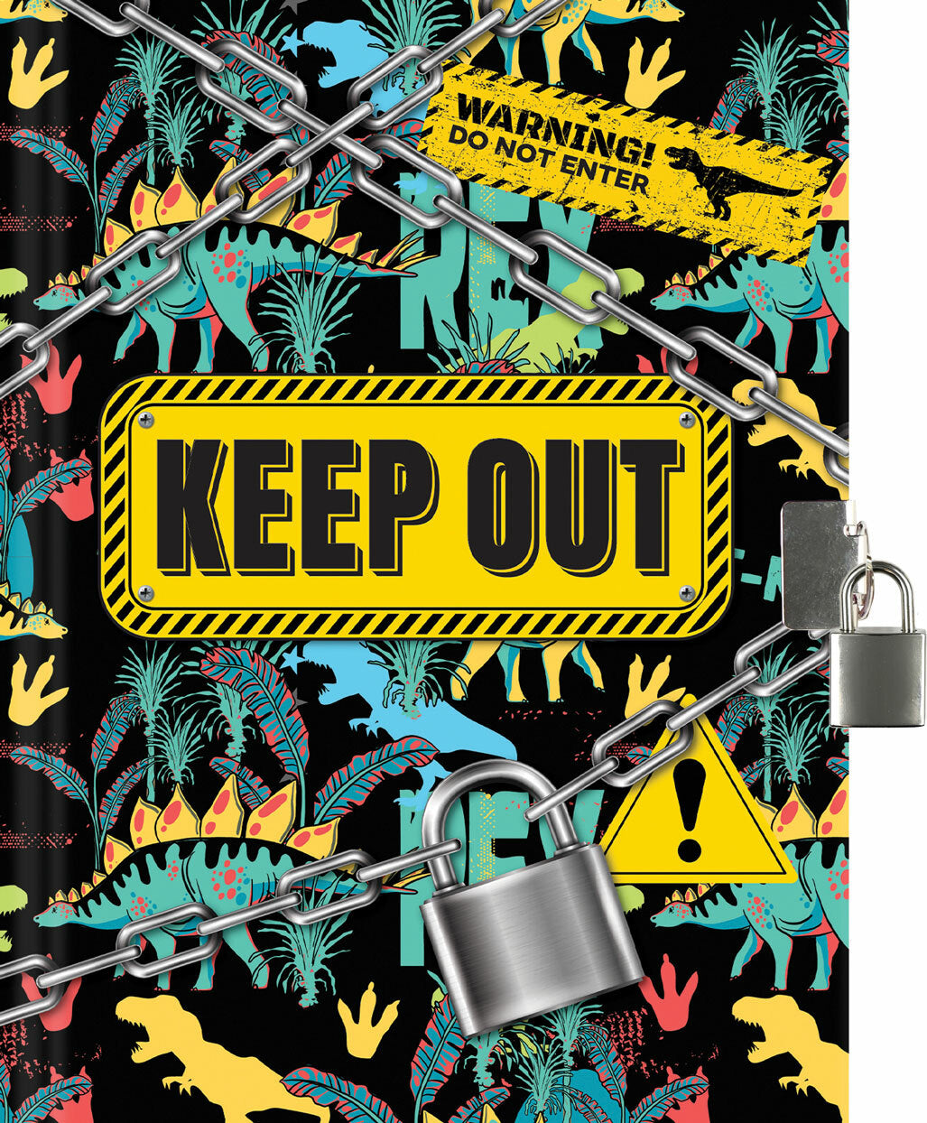 Keep Out! Locking Journal (Diary with lock)