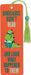 Dinosaurs Didn''T Read Beaded Bookmark