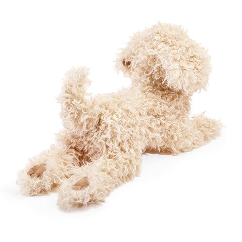 White Poodle Puppy Hand Puppet