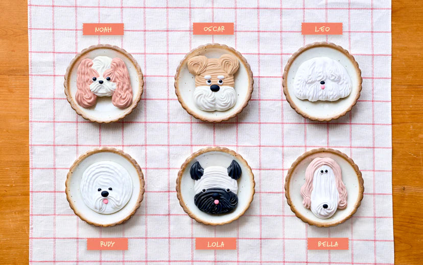 Pâtissticker -  Dogs Meringue  Series - NEW!