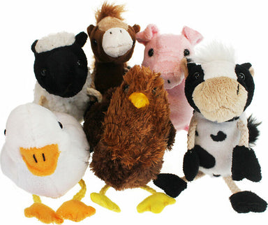 Finger Puppet Sets - Farm Set of 6