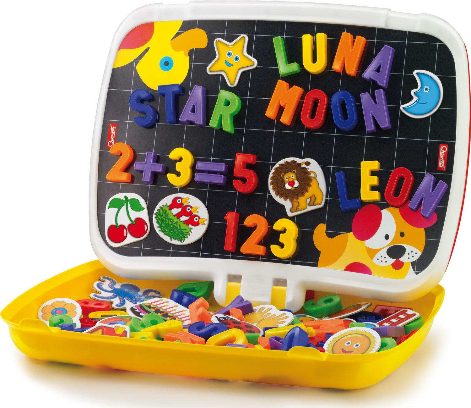 Combi ABC & 123 magnetic numbers & letters case