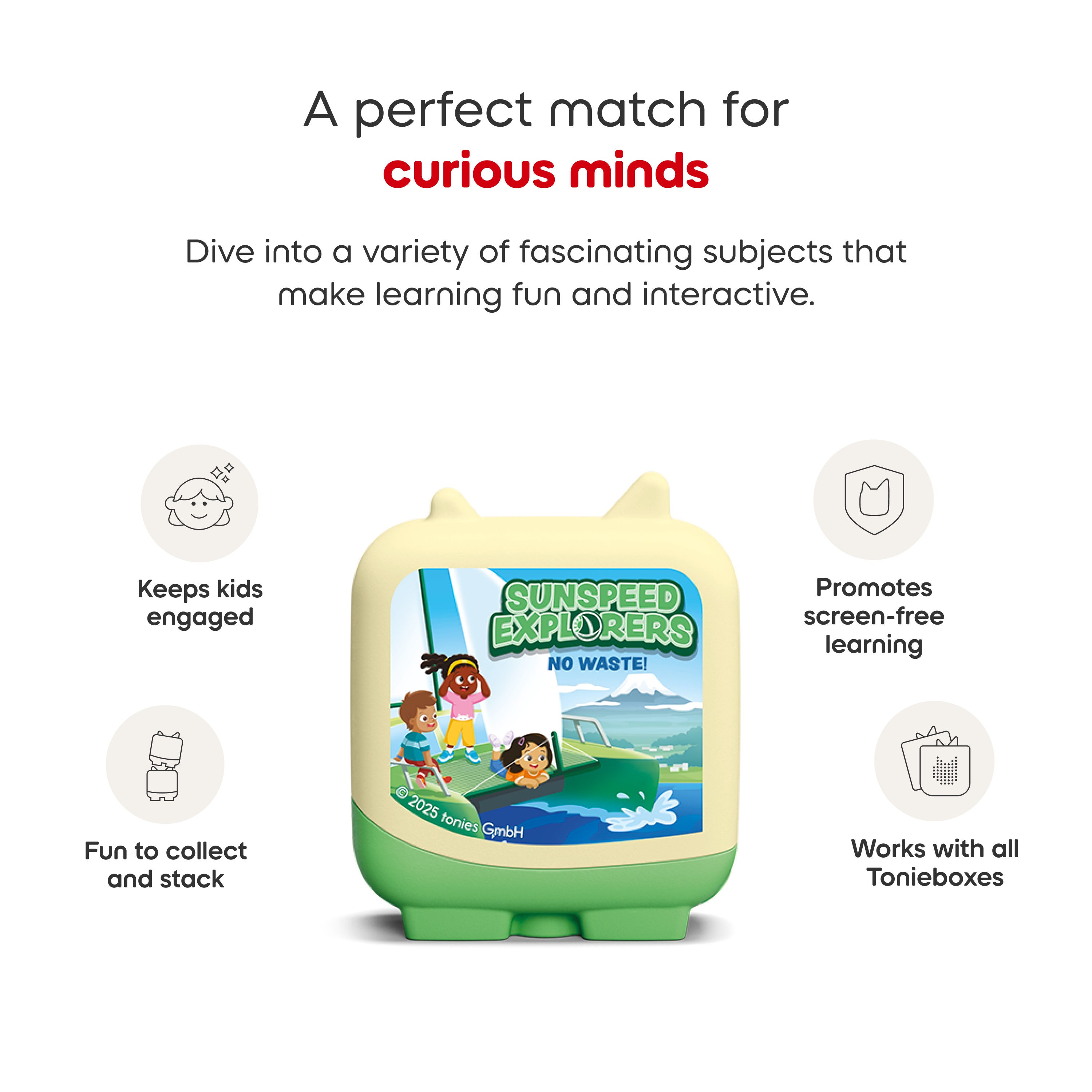 Clever Tonies Set: Sunspeed Explorers