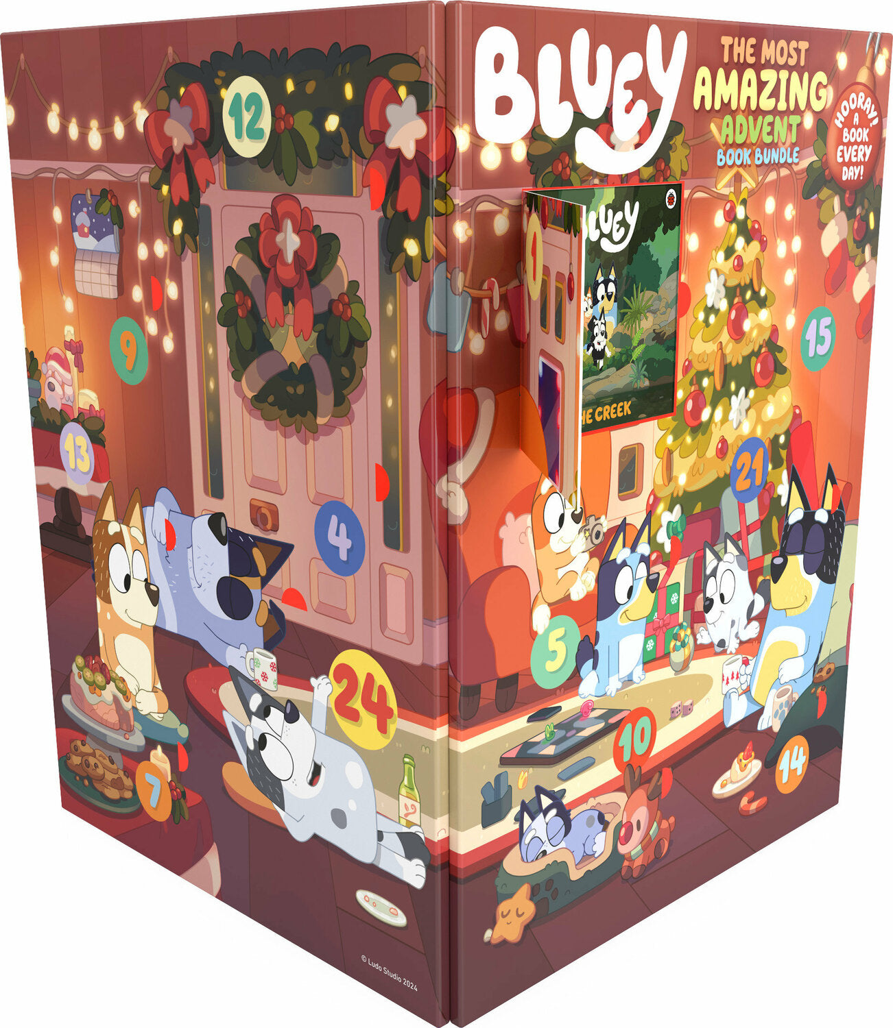 Bluey: The Most Amazing Advent Calendar Book Bundle