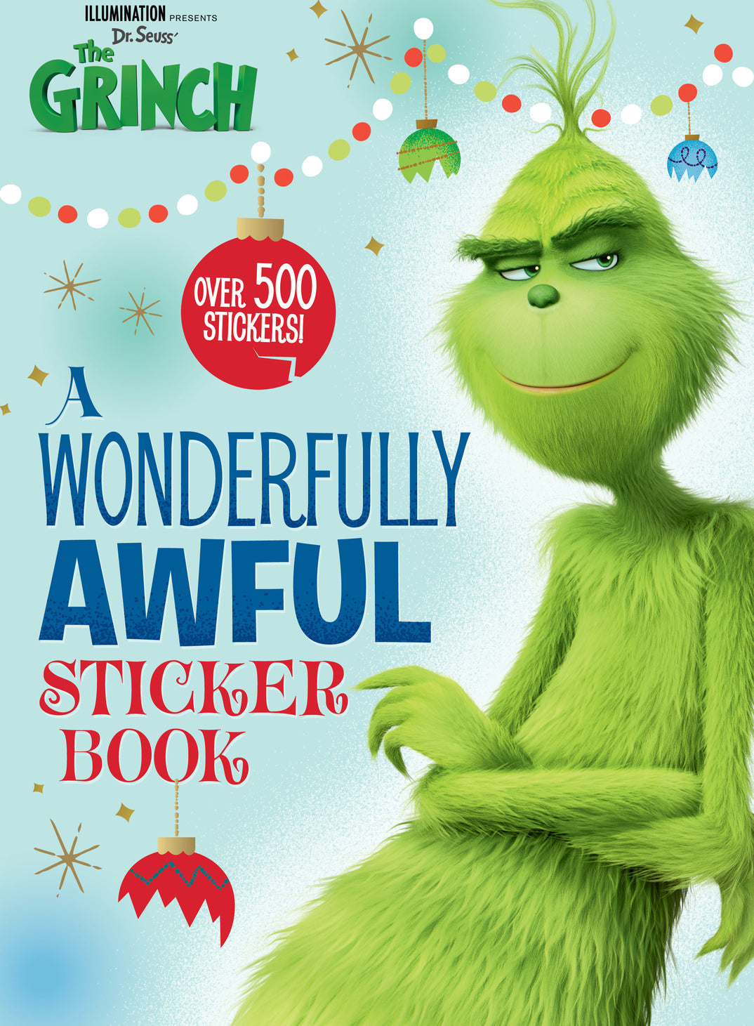 A Wonderfully Awful Sticker Book (Illumination's The Grinch)