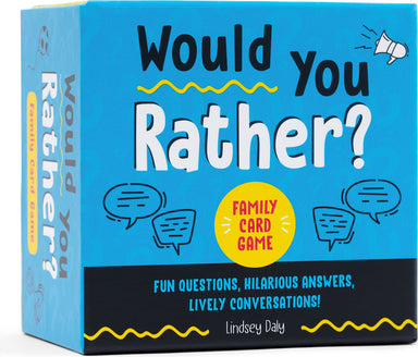Would You Rather? Family Card Game: Fun Questions, Hilarious Answers, Lively Conversations!
