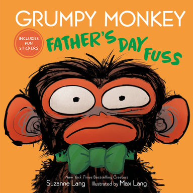 Grumpy Monkey Father's Day Fuss: Includes Fun Stickers!