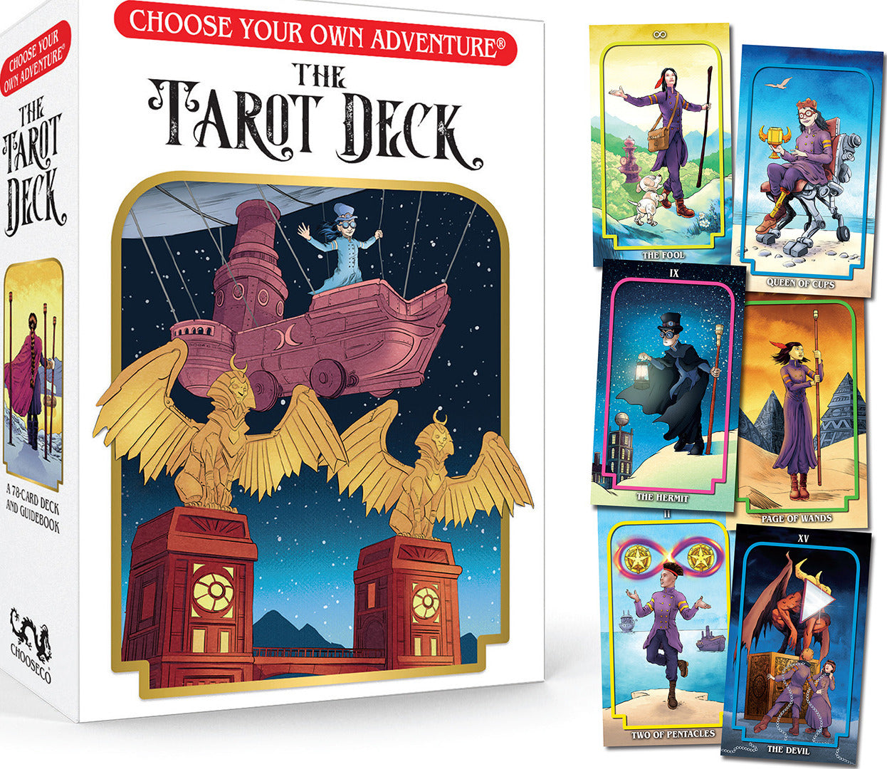 The Choose Your Own Adventure Tarot Deck