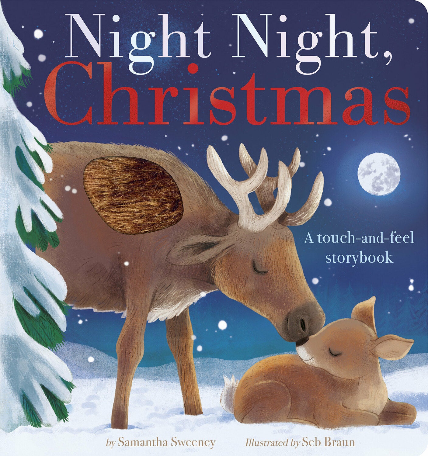 Night Night, Christmas: A touch-and-feel storybook
