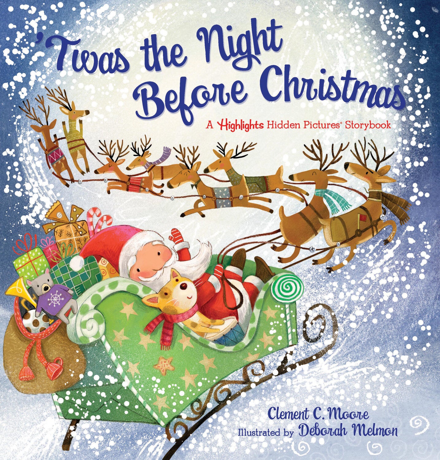 'Twas the Night Before Christmas: Read-Aloud Christmas Storybook for Families with a Seek-and-Find Twist, Christmas Picture Book with Over 120 Hidden Objects