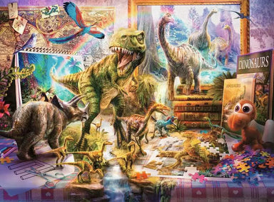 Dinosaur Escape 100 pc Puzzle