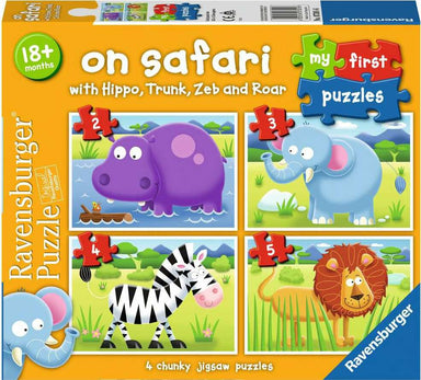 MFP On Safari 2, 3, 4, 5 Piece Puzzles