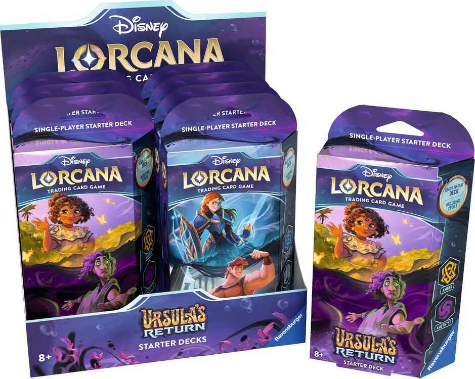 lorcana set 4 starter decks Disney Lorcana