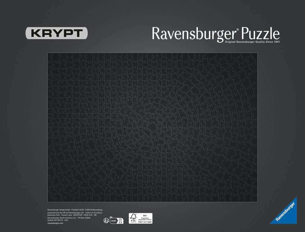 Krypt Black (736 Piece Puzzle)