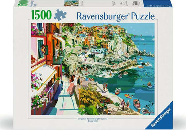 Romance in Cinque Terre 1500 Piece Puzzle