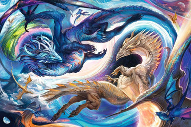 Jigsaw Puzzle Dragon Day and Night 5000p - 5000 Pieces Puzzle