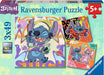 Stitch (3x49 Piece Puzzle)