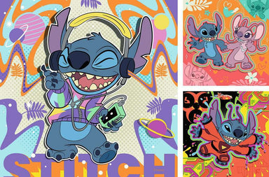 Stitch (3x49 Piece Puzzle)