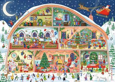 Jigsaw Puzzle Santa's Workshop - 1000 Pieces Puzzle