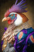 Jigsaw Puzzle Rooster General - 200 Pieces Puzzle