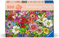 Tiffany Flowers Puzzle (100 pc)