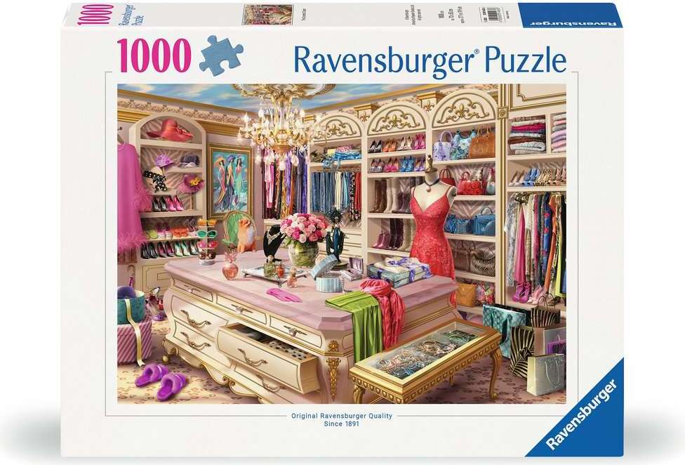 The Coveted Closet 1000 Pc Puzzle